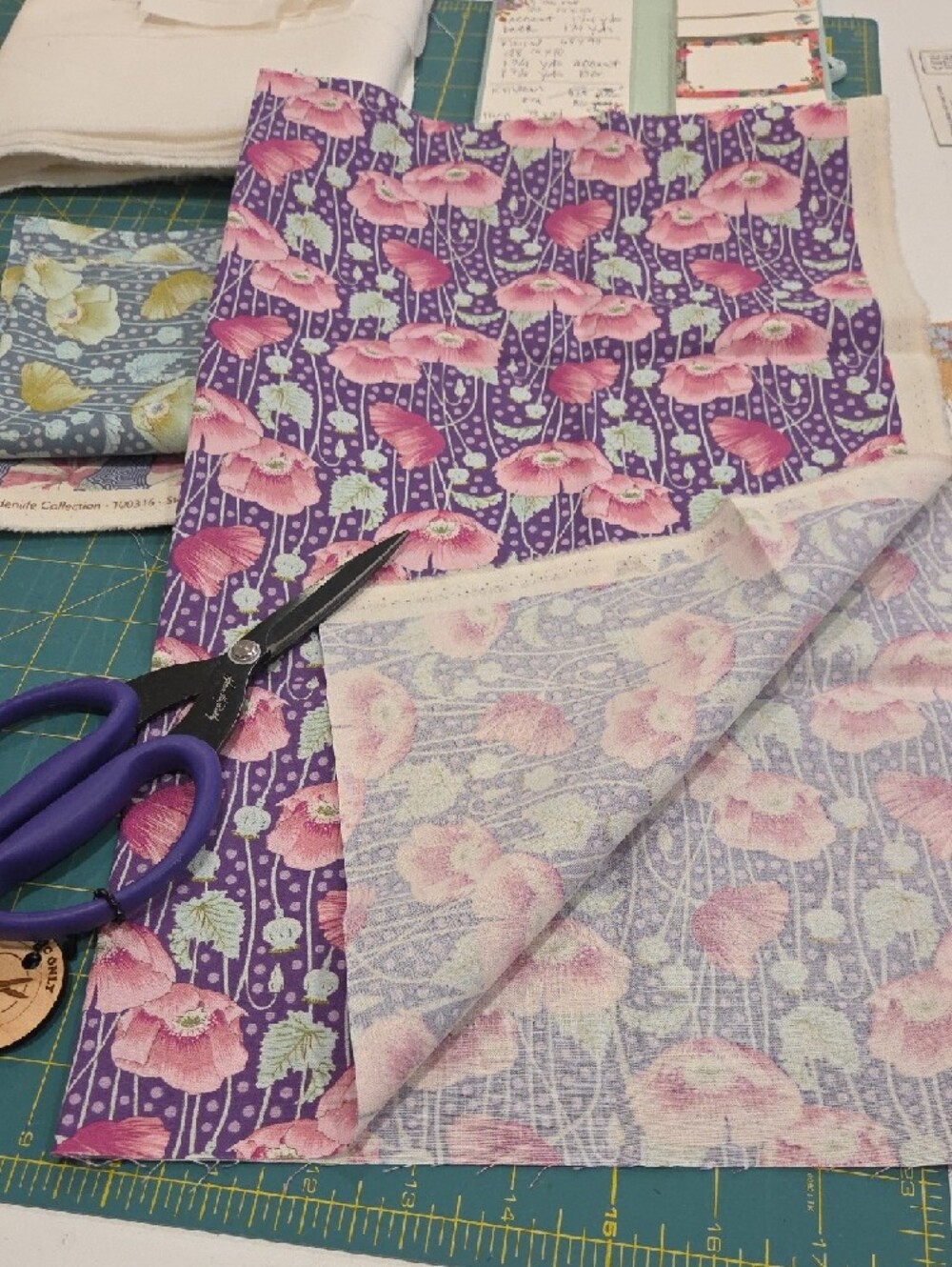 Tilda A Little Bit Of Tilda! Assorted Floral Quilting Fabric  - Multicolor - Picture 3 of 6